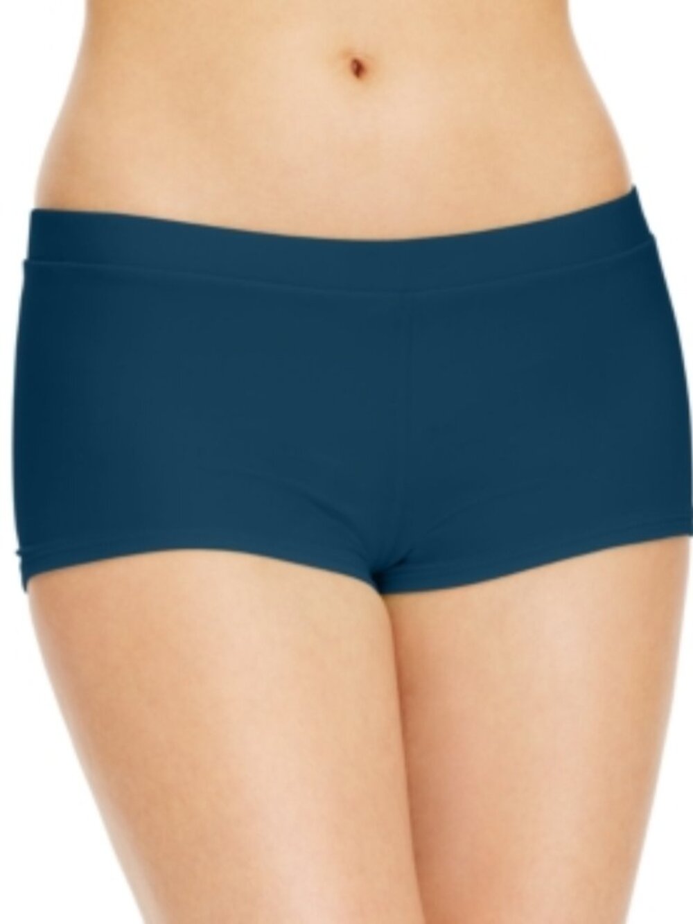 Hula Honey Swim Boyshorts Bottoms Women's Swimsuit Beach Summer Navy Blue XS NWT
